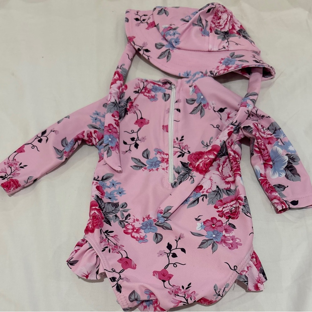 Young Tree Floral Swim Set - Picture 4 of 4